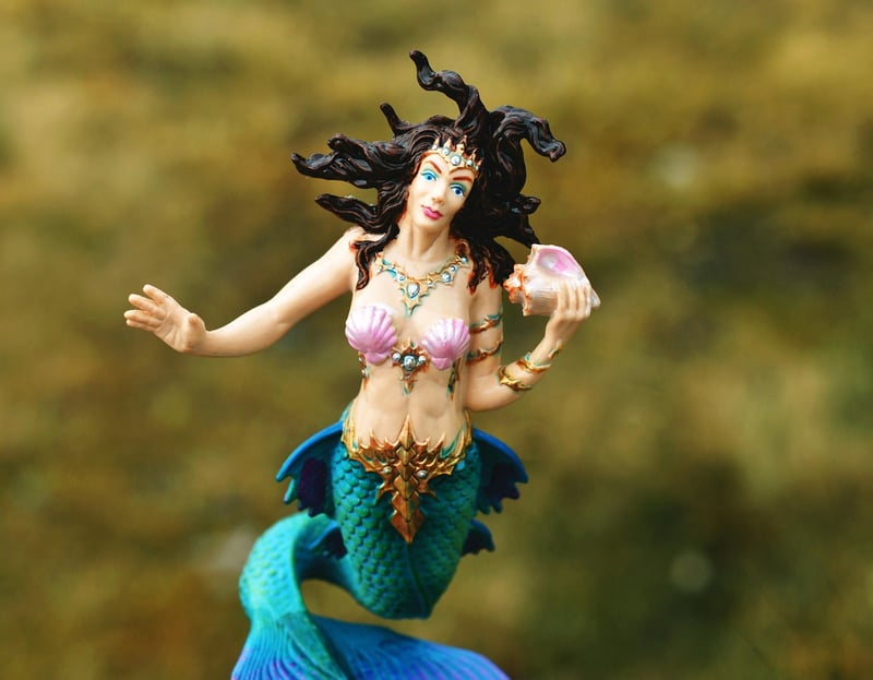Mermaid in a fantasy setting